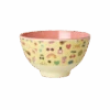 Small Kids Bowl - Soft Yellow - Unicorn Love Print(Small Kids Bowl Soft Yellow Unicorn Love Print)