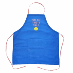 Cotton Apron - Blue - Smiley®(Cotton Apron Blue Smily)