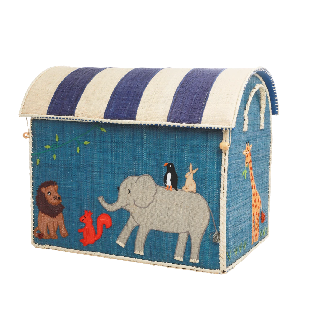 Raffia Storage Baskets Set With Animal Theme - Set Of Three(Raffia Storage Baskets Set With Animal Theme Set Of Three) 2 Raffia Storage Baskets Set With Animal Theme - Set Of Three(Raffia Storage Baskets Set With Animal Theme Set Of Three) - Image 2