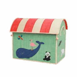 Raffia Storage Baskets Set With Animal Theme - Set Of Three(Raffia Storage Baskets Set With Animal Theme Set Of Three) 6 Raffia Storage Baskets Set With Animal Theme - Set Of Three(Raffia Storage Baskets Set With Animal Theme Set Of Three) -Rice By Rice BSHOU 3ZANI 3 1024 db86c495 c1bf 4f16 aee3 adb3a982e23a