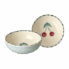 Ceramic Bowl With Hand Painted Cherry - 11.8 Oz(Ceramic Bowl With Hand Painted Cherry 11 8 Oz)