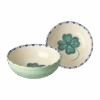 Ceramic Bowl With Hand Painted Good Luck Clover - 11.8 Oz(Ceramic Bowl With Hand Painted Good Luck Clover 11 8 Oz)