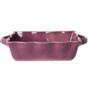 Large Rectangular Stoneware Oven Dish - Purple(Large Rectangular Stoneware Oven Dish Purple)