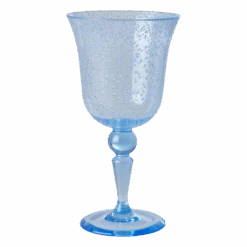 Acrylic Wine Glass - Mint - Bubble Design(Acrylic Wine Glass With Swirly Embossed Detail Clear Copy)