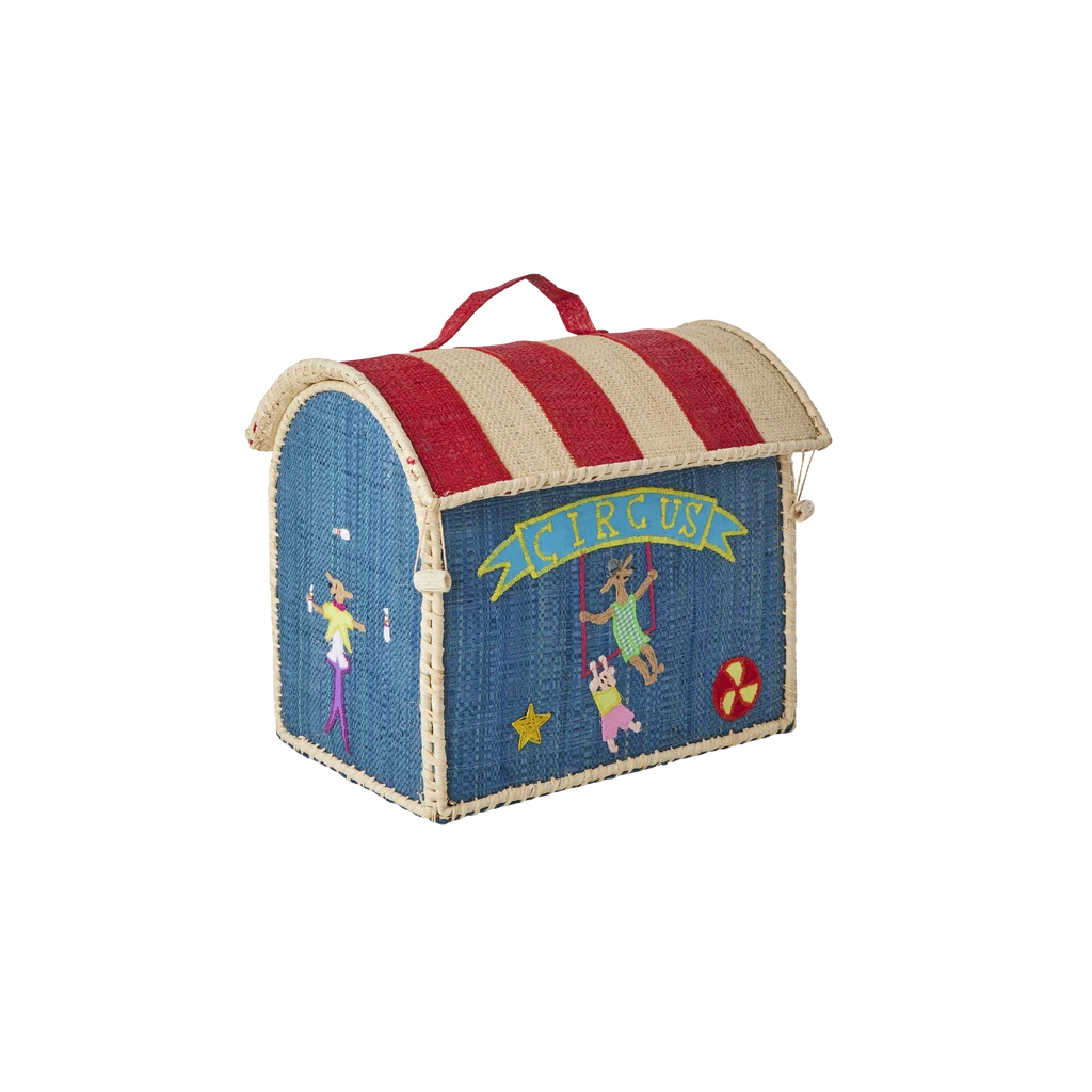 Raffia Kids Bag With Circus Theme - GET IT NOW, SHIPS IN OCTOBER(Raffia Kids Bag With Circus Theme) 1 Raffia Kids Bag With Circus Theme - GET IT NOW, SHIPS IN OCTOBER(Raffia Kids Bag With Circus Theme)