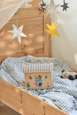 Raffia Kids Bag With Nathalie Lété Theme(Raffia Kids Bag With Nathalie Lete Theme) -Rice By Rice KIBAG NAT 3 x1024 4 1