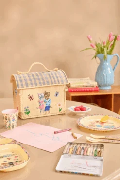 Raffia Kids Bag With Nathalie Lété Theme(Raffia Kids Bag With Nathalie Lete Theme) -Rice By Rice KIBAG NAT 6 x1024 7 1