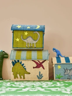 Raffia Kids Bag With Dinosaur Theme(Small Raffia Storage Basket With Animal Theme Copy) 7 Raffia Kids Bag With Dinosaur Theme(Small Raffia Storage Basket With Animal Theme Copy) -Rice By Rice KIBAG NDINO 1 x1024 10 1