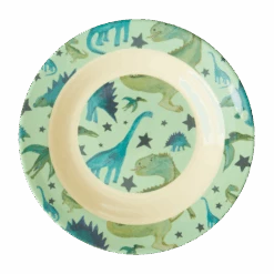 Melamine Kids Bowl | Dinosaurs Print(Melamine Kids Bowl In Dinosaurs Print)