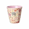 Kids Melamine Cup - Small - Fun Fair Pink Print - 5.4oz -(Kids Melamine Cup Small Fun Fair Pink Print 5 4oz Pre Order Now Ships Early April)