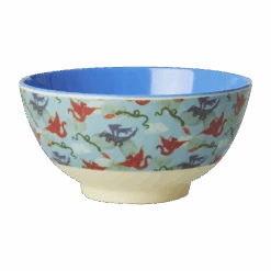 Medium Melamine Bowl - Dragon Print(Medium Melamine Bowl Dragon Print)