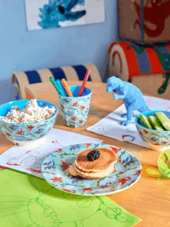 Medium Melamine Bowl - Dragon Print(Medium Melamine Bowl Dragon Print) -Rice By Rice MELBW DRA env1 x1024 77 1