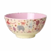 Medium Melamine Bowl - Fun Fair Pink Print - 23.7oz -(Medium Melamine Bowl Fun Fair Pink Print 23 7oz Pre Order Now Ships In Early April)