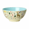 Medium Melamine Bowl - Fun Fair Mint Print - 23.7oz -(Medium Melamine Bowl Fun Fair Mint Print 23 7oz Pre Order Now Ships In Early April)