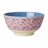 Medium Melamine Bowl - A Rose Is A Rose Print(Medium Melamine Bowl A Rose Is A Rose Print)