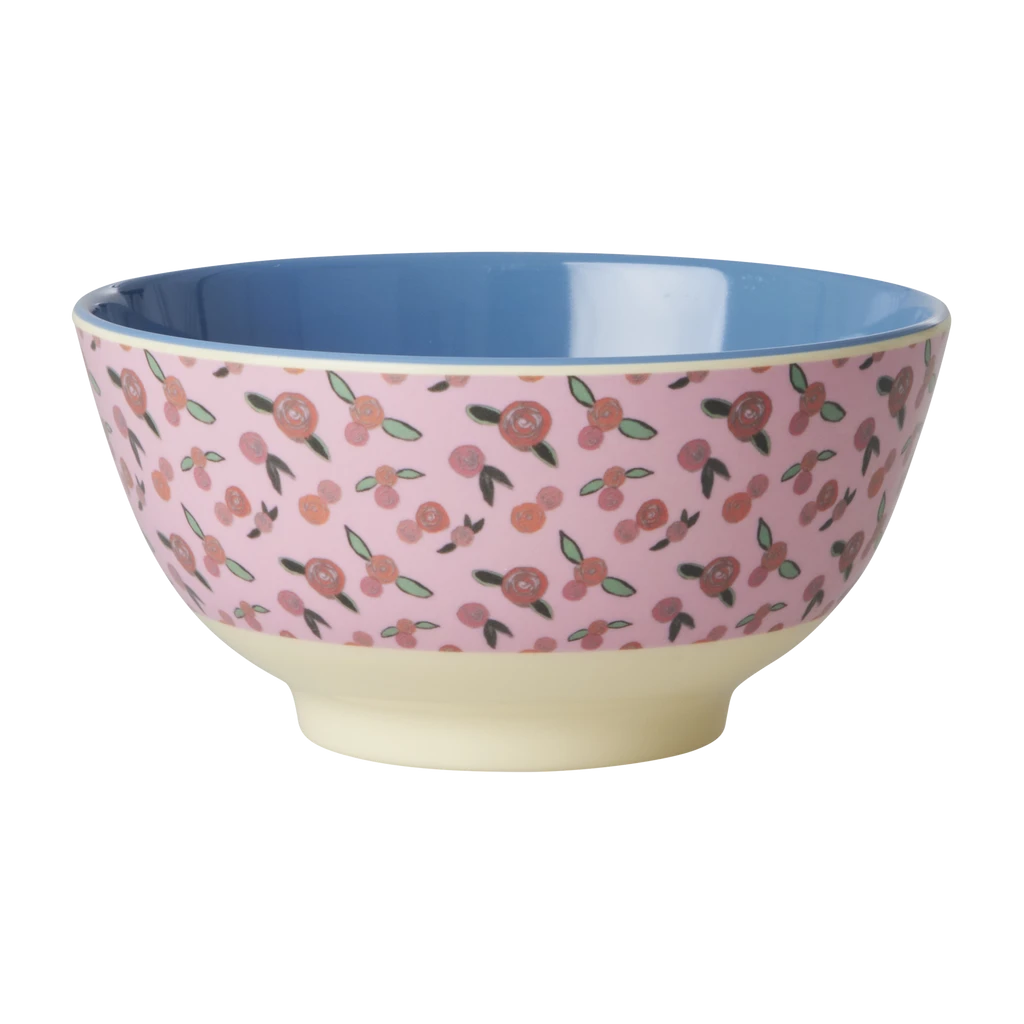 Medium Melamine Bowl - A Rose Is A Rose Print(Medium Melamine Bowl A Rose Is A Rose Print) 1 Medium Melamine Bowl - A Rose Is A Rose Print(Medium Melamine Bowl A Rose Is A Rose Print)
