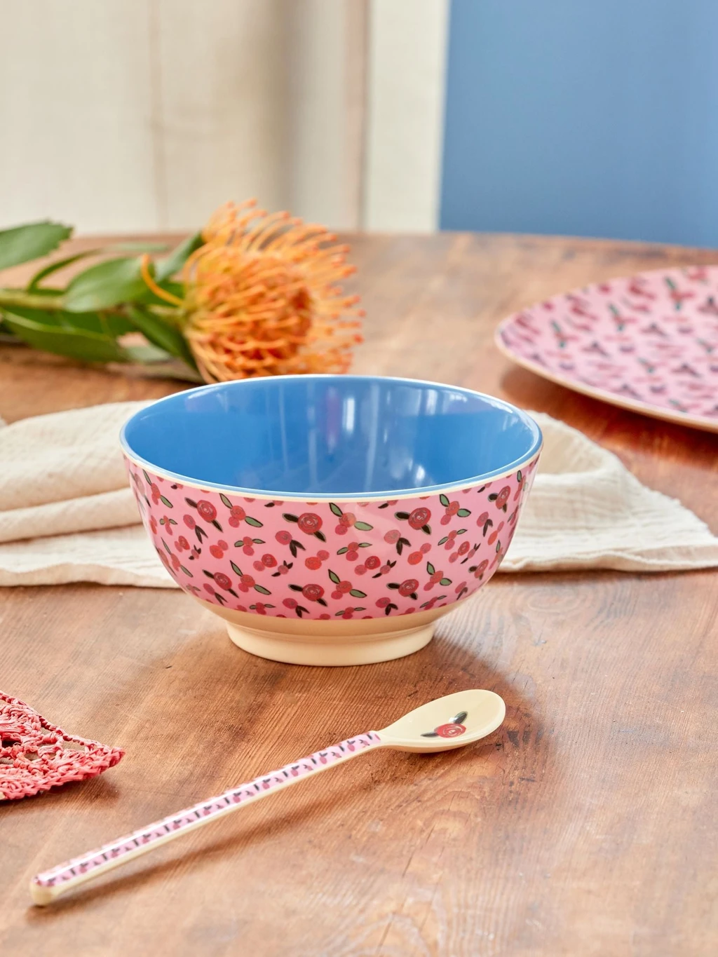 Medium Melamine Bowl - A Rose Is A Rose Print(Medium Melamine Bowl A Rose Is A Rose Print) 3 Medium Melamine Bowl - A Rose Is A Rose Print(Medium Melamine Bowl A Rose Is A Rose Print) - Image 3