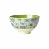 Small Melamine Bowl - Green - New Dino Print(Copy Of Small Melamine Bowl Green Paradise Print)