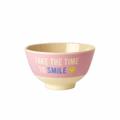 Small Melamine Bowl - Pink - Smiley®(Small Melamine Bowl Pink Smily)
