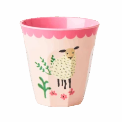 Melamine Kids Cups In Pink Farm Prints - Small - 6 Pcs. In Gift Box(Melamine Kids Cups In Pink Farm Prints Small 6 Pcs In Gift Box) 10 Melamine Kids Cups In Pink Farm Prints - Small - 6 Pcs. In Gift Box(Melamine Kids Cups In Pink Farm Prints Small 6 Pcs In Gift Box) -Rice By Rice MELCU 6ZFARI1 1