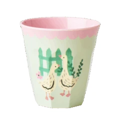Melamine Kids Cups In Pink Farm Prints - Medium - 6 Pcs. In Gift Box(Melamine Kids Cups In Pink Farm Prints Medium 6 Pcs In Gift Box) -Rice By Rice MELCU 6ZFARI3 1 96e1e323 047a 4e81 b0ee de9143564e1c