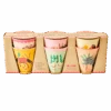 Melamine Kids Cups In Pink Farm Prints - Medium - 6 Pcs. In Gift Box(Melamine Kids Cups In Pink Farm Prints Medium 6 Pcs In Gift Box)