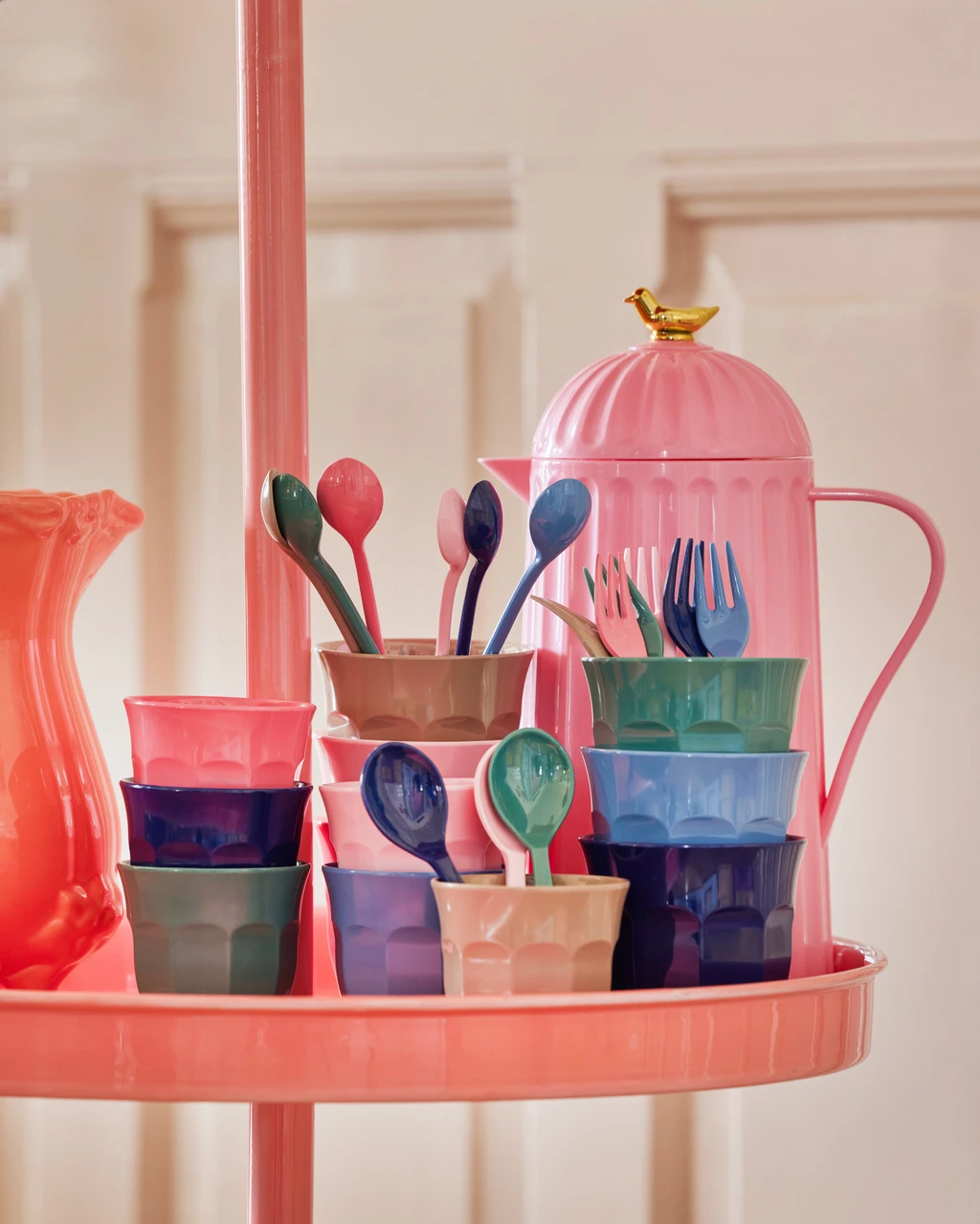 Medium Melamine Cup - A New York Minute Colors Set Of 6 Cups(Medium Melamine Cup A New York Minute Colors Set Of 6 Cups) 5 Medium Melamine Cup - A New York Minute Colors Set Of 6 Cups(Medium Melamine Cup A New York Minute Colors Set Of 6 Cups) - Image 5