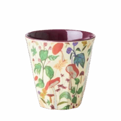 Melamine Cups 'DANCE IT OUT' Prints - Small - 6 Pcs. In Gift Box(Melamine Cups Dance Out Prints Small 6 Pcs In Gift Box) -Rice By Rice MELCU 6ZSAW22PMUSH 1