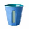 Melamine Cup - Medium With Alphabet In Bluish Colors | Letter I(Melamine Cup Medium With Alphabet In Bluish Colors Letter I)