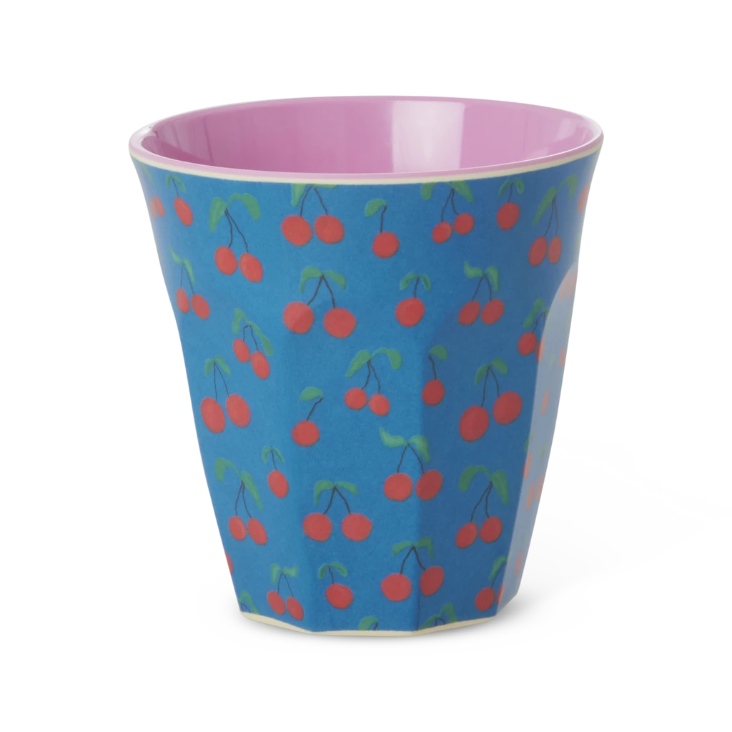 Melamine Medium Cup - Cherry Love Print - 8.4oz(Melamine Mediun Cup Cherry Love Print 8 4oz) 1 Melamine Medium Cup - Cherry Love Print - 8.4oz(Melamine Mediun Cup Cherry Love Print 8 4oz)