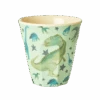 Medium Melamine Cups | Dinosaurs Print(Set Of 2 Medium Melamine Cups Dinosaurs Print)
