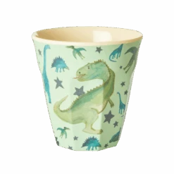 Medium Melamine Cups | Dinosaurs Print(Set Of 2 Medium Melamine Cups Dinosaurs Print)