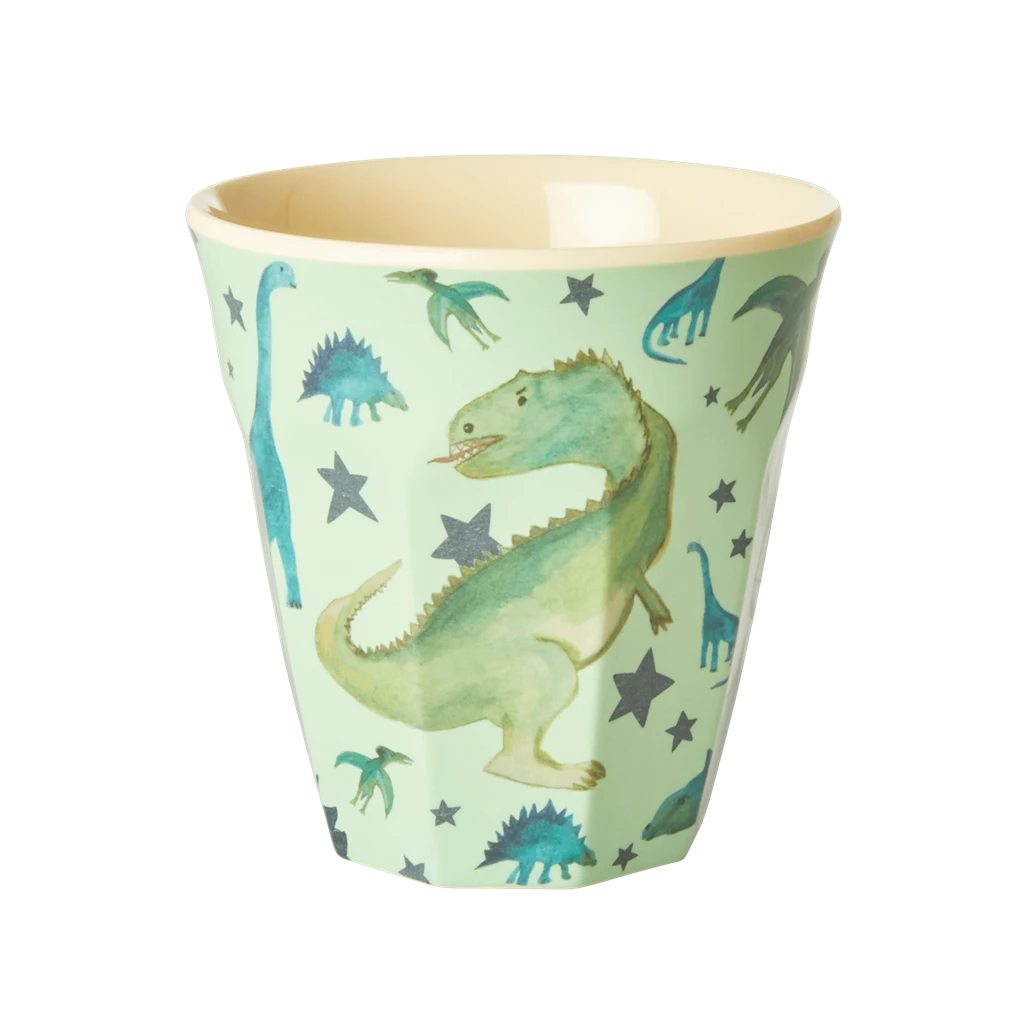 Medium Melamine Cups | Dinosaurs Print(Set Of 2 Medium Melamine Cups Dinosaurs Print) 1 Medium Melamine Cups | Dinosaurs Print(Set Of 2 Medium Melamine Cups Dinosaurs Print)