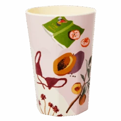 Melamine Cup - Tall | Australian Summer Print(Melamine Cup Tall With Australian Summer Print)