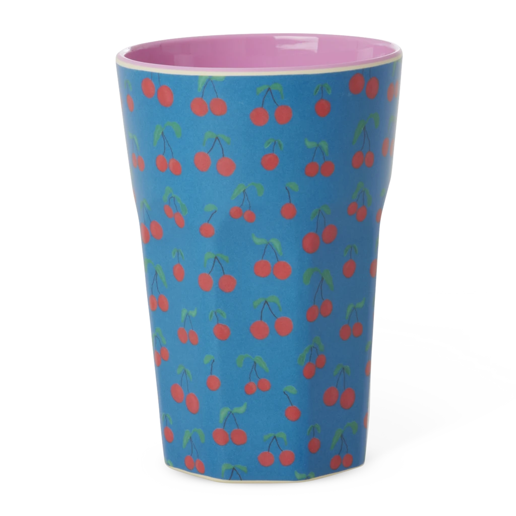 Melamine Tall Cup - Cherry Love Print - 13.5oz(Melamine Tall Cup Cherry Love Print 13 5ozv) 1 Melamine Tall Cup - Cherry Love Print - 13.5oz(Melamine Tall Cup Cherry Love Print 13 5ozv)