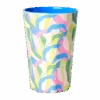 Melamine Tall Cup - Blue - Jungle Fever Print(Melamine Tall Cup Blue Jungle Fever Print)
