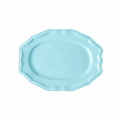 Melamine Serving Dish In Artic Blue - Small(Melamine Serving Dish In Artic Blue Small)