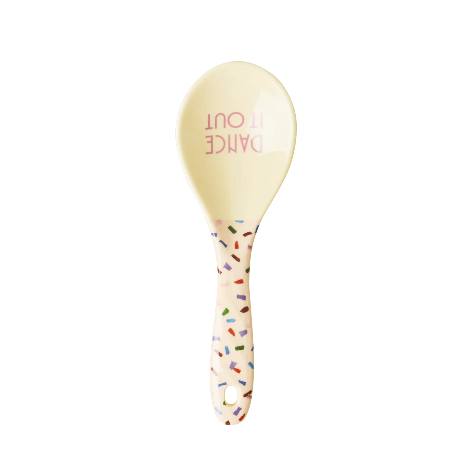 Melamine Salad Spoon | Dancing Legs Print(Melamine Salad Spoon Dancing Legs Print)
