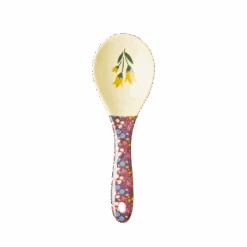 Melamine Salad Spoon | Poppies Print(Melamine Salad Spoon Poppies Print)