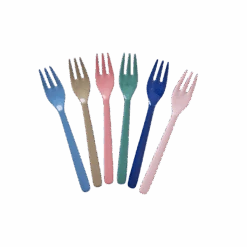 Melamine Cake Forks - A New York Minute Set Of 6(Melamine Cake Fork 1)