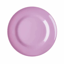 Melamine Lunch Plates In Assorted 'DANCE IT OUT' Colors - Set Of 6 Pcs.(Melamine Lunch Plates In Assorted Dance Out Colors Set Of 6 Pcs) -Rice By Rice MESPL 6ZAW22P 1