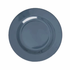 Melamine Lunch Plate | Dark Grey(Melamine Lunch Plate In Dark Grey)
