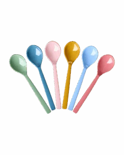 Melamine Teaspoon - All You Need Is Love And...Set Of 6 Spoons(Melamine Teaspoon All You Need Is Love And Set Of 6 Spoons)