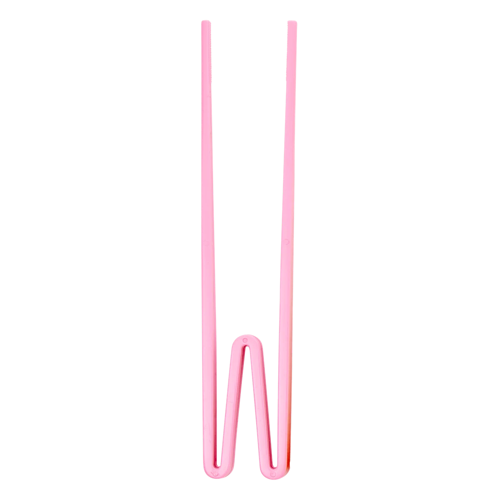 Melamine 'Beginner Friendly' Chopsticks In Assorted Classic Colors | Pink(Melamine Beginner Friendly Chopsticks In Assorted Classic Colors Pink)