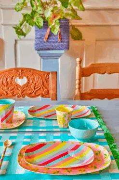 Melamine Rectangular Plate | Summer Rush Print(Melamine Rectangular Plate With Summer Rush Print) -Rice By Rice RICESS22129 682 46453dc4 9104 4f44 afec f7ec25e37cd5