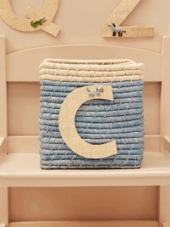 One Raffia Letter Sticker | Boy - C(One Raffia Letter Sticker Boy C) -Rice By Rice STICK RAFCB master 84 1