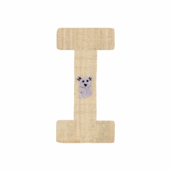 One Raffia Letter Sticker | Boy - I(One Raffia Letter Sticker Boy I)