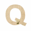 One Raffia Letter Sticker | Girl - Q(One Raffia Letter Sticker Girl Q)