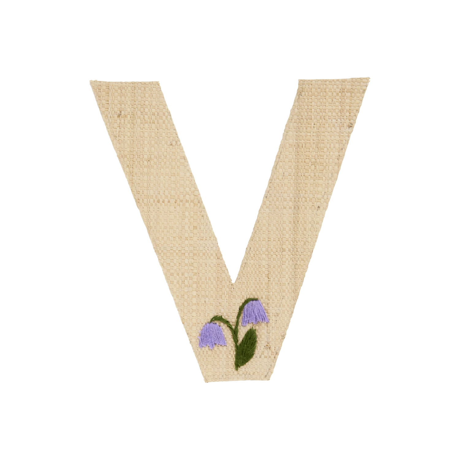 One Raffia Letter Sticker | Girl - V(One Raffia Letter Sticker Girl V) 1 One Raffia Letter Sticker | Girl - V(One Raffia Letter Sticker Girl V)