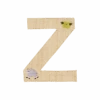 One Raffia Letter Sticker | Girl - Z(One Raffia Letter Sticker Girl Z)